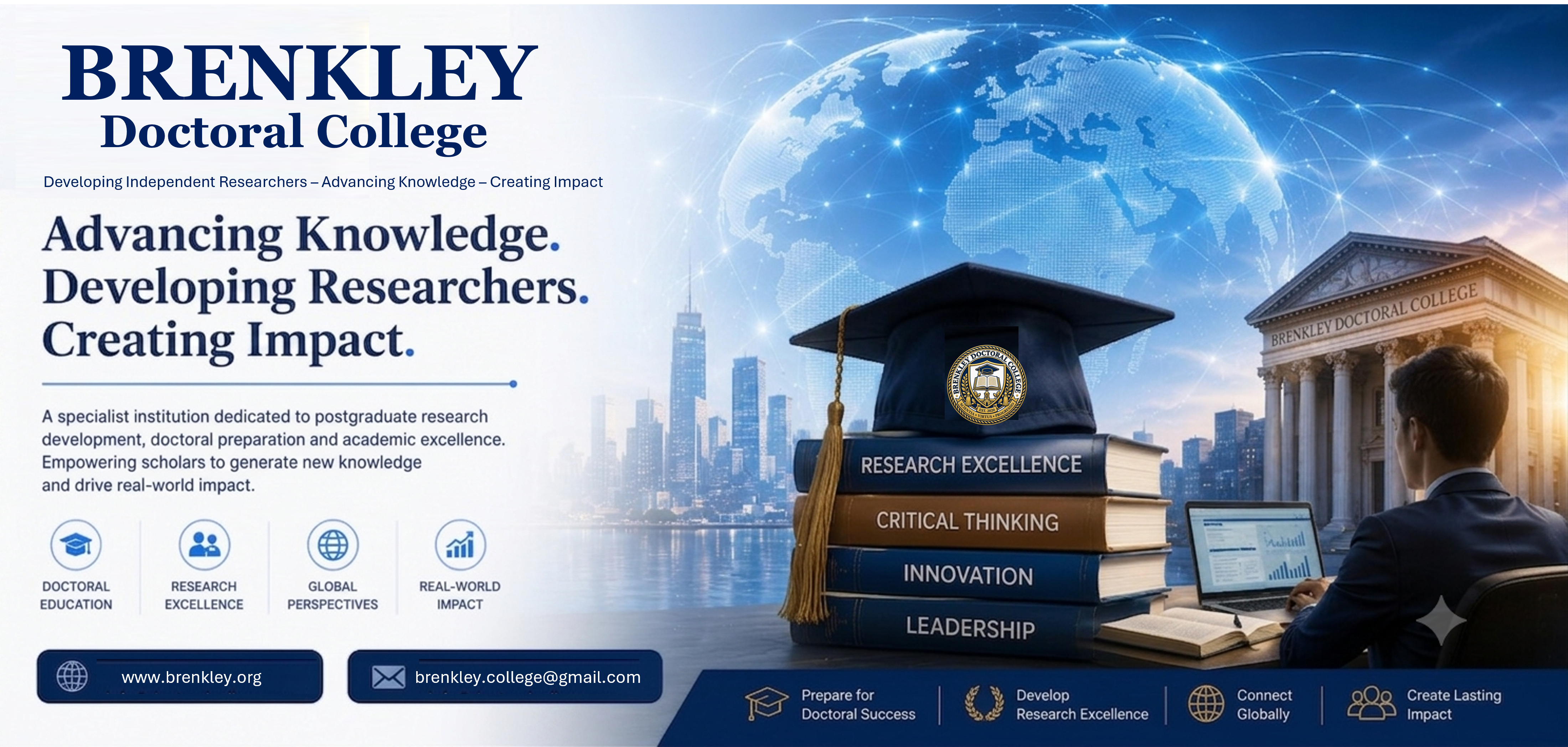 Brenkley Doctoral College — Advancing Knowledge, Developing Researchers, Creating Impact